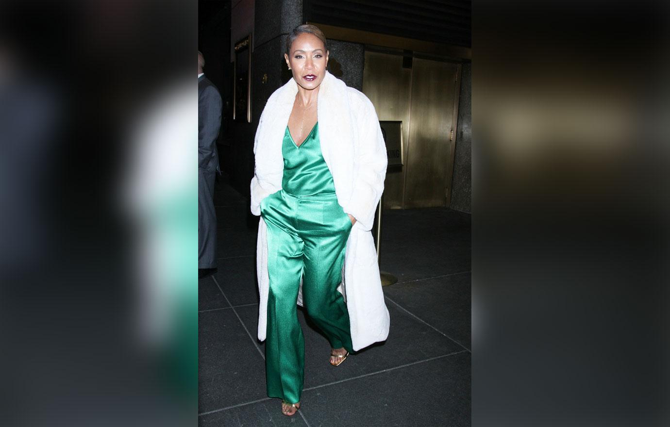 Jada Pinkett Smith Silk Suit jada pinkett smith divorce