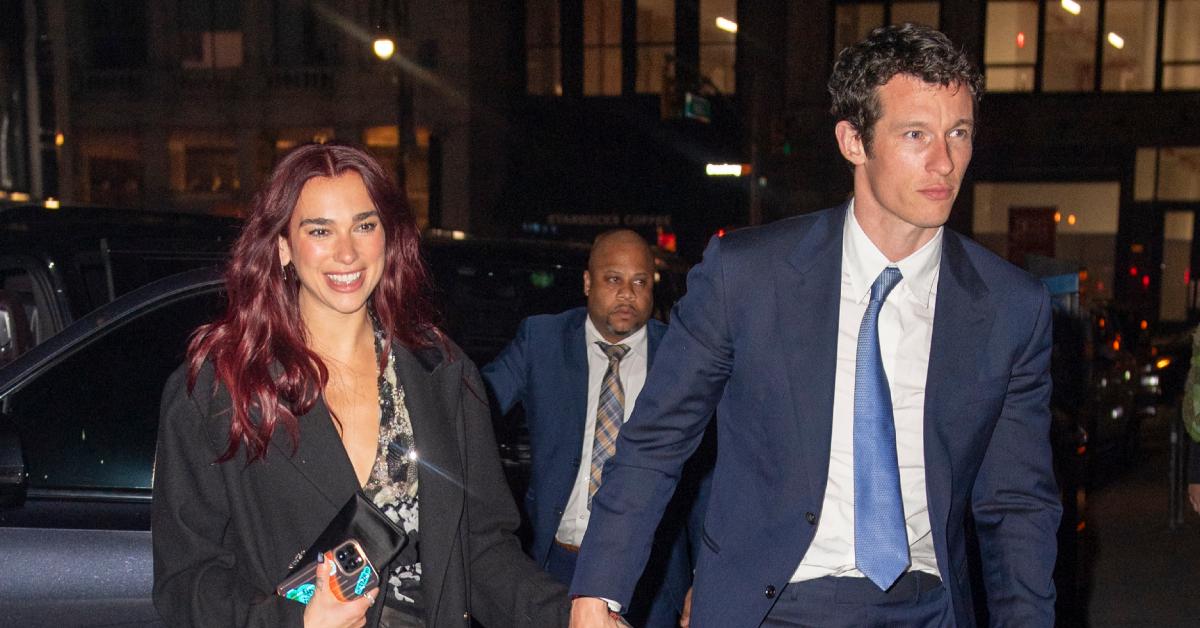 dua lipa engaged confirms fiance callum turner proposal ring