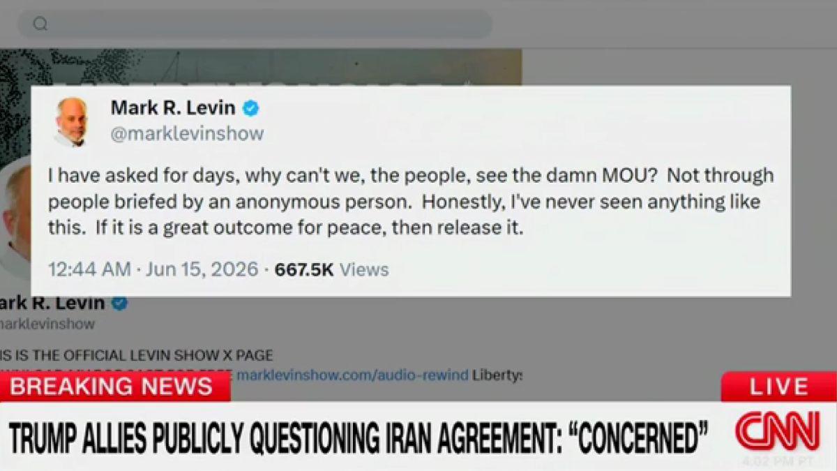 Photo of Erin Burnett wondered if the MOU would prove whether Donald Trump kept his promises.