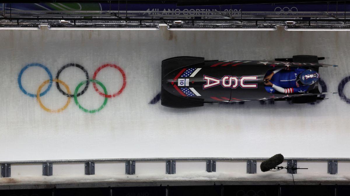 Image of The 41-year-old gold medalist demonstrated resilience in a challenging sport.