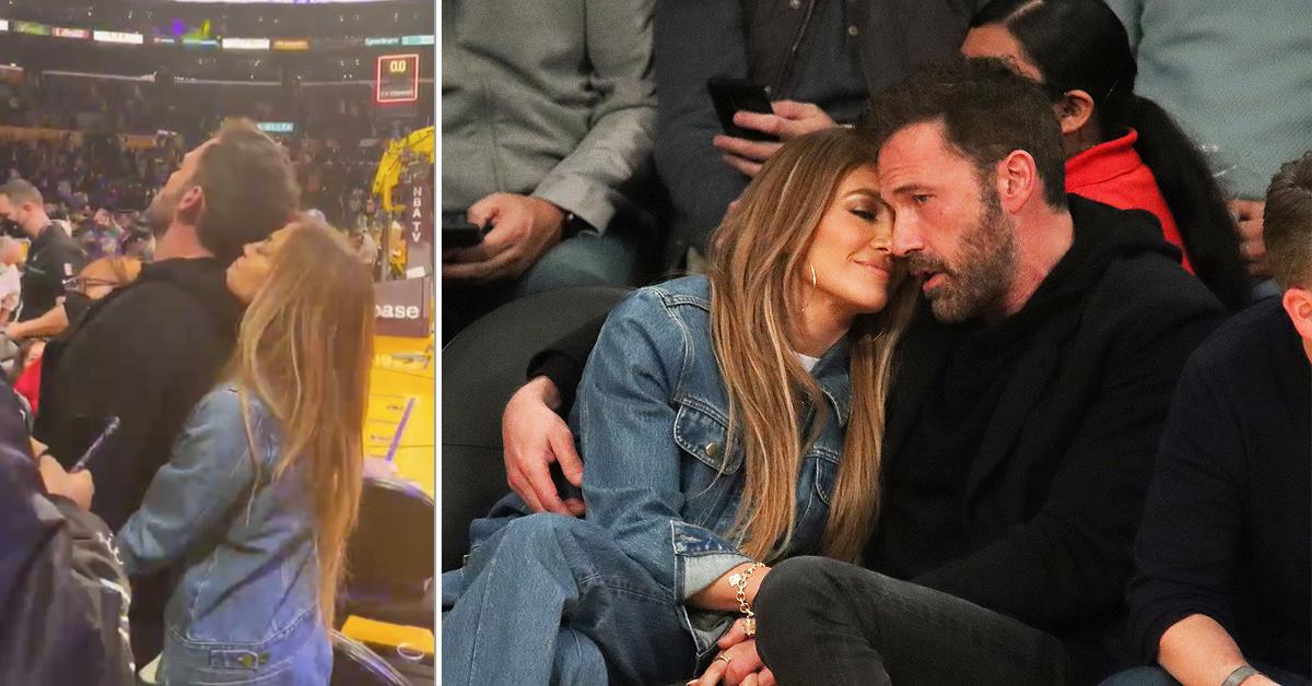 jennifer lopez ben affleck pack on pda courtside duo prepares holiday festivities