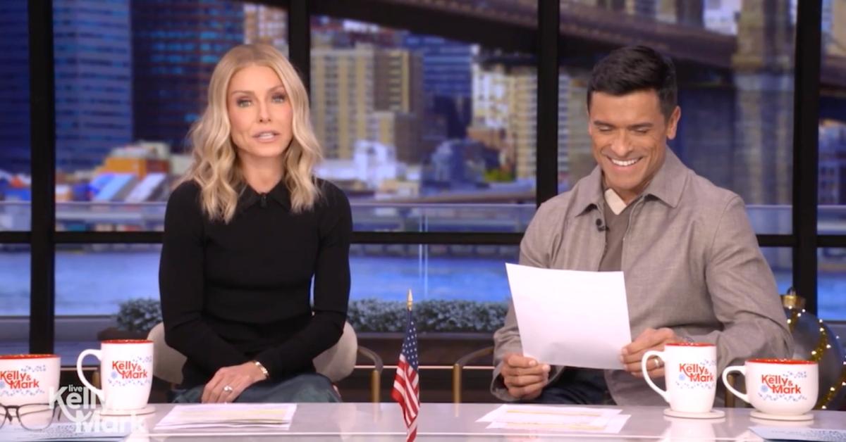 Image of Kelly Ripa looked disgusted during a chat about Airbnb antics.