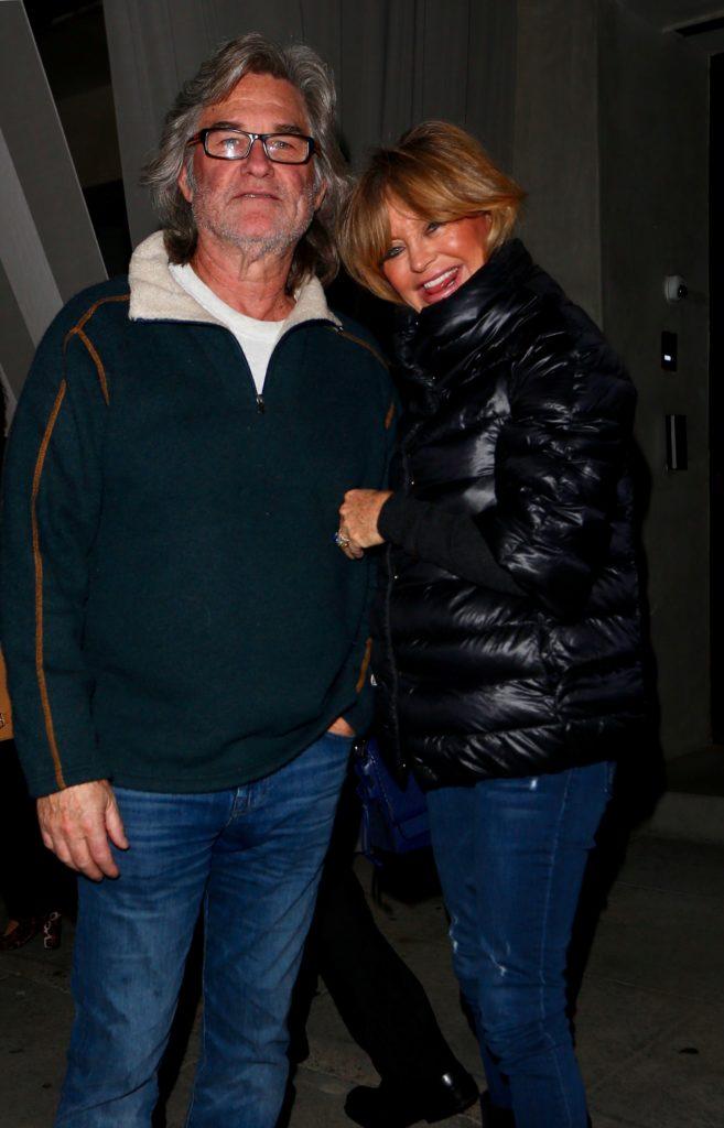 Kurt Russell and Goldie Hawn