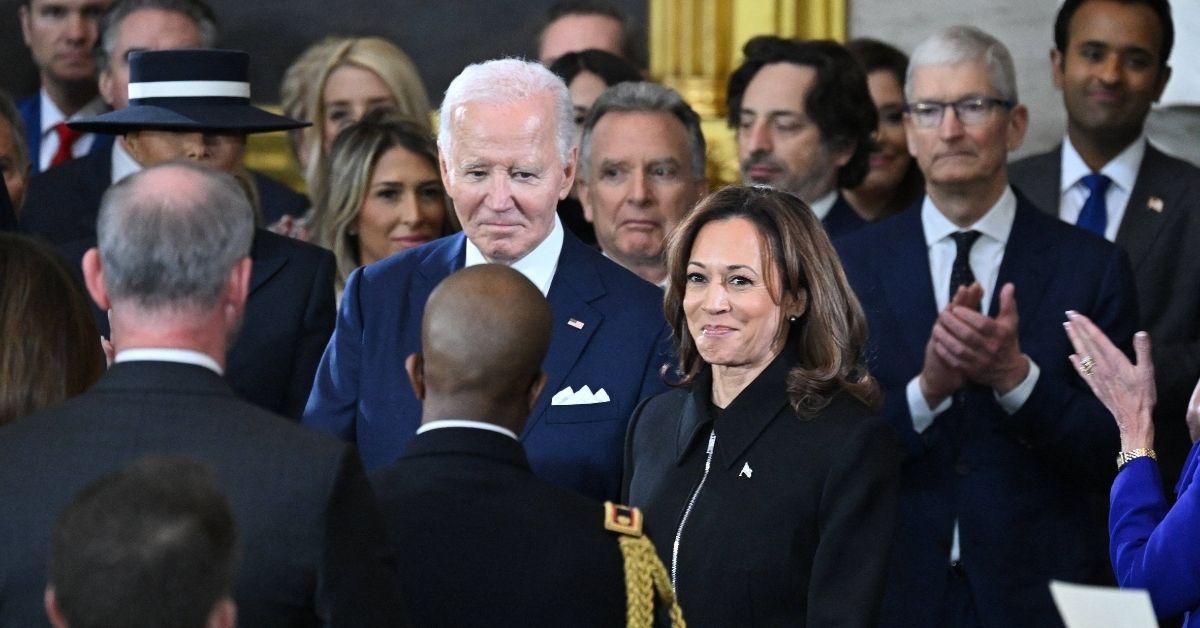 Photo of Kamala Harris and Joe Biden