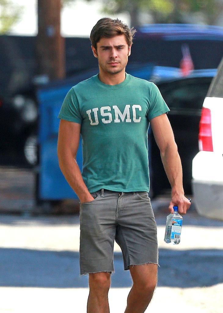 Exclusive&#8230; Zac Efron Leaving The Doctor&#8217;s Office