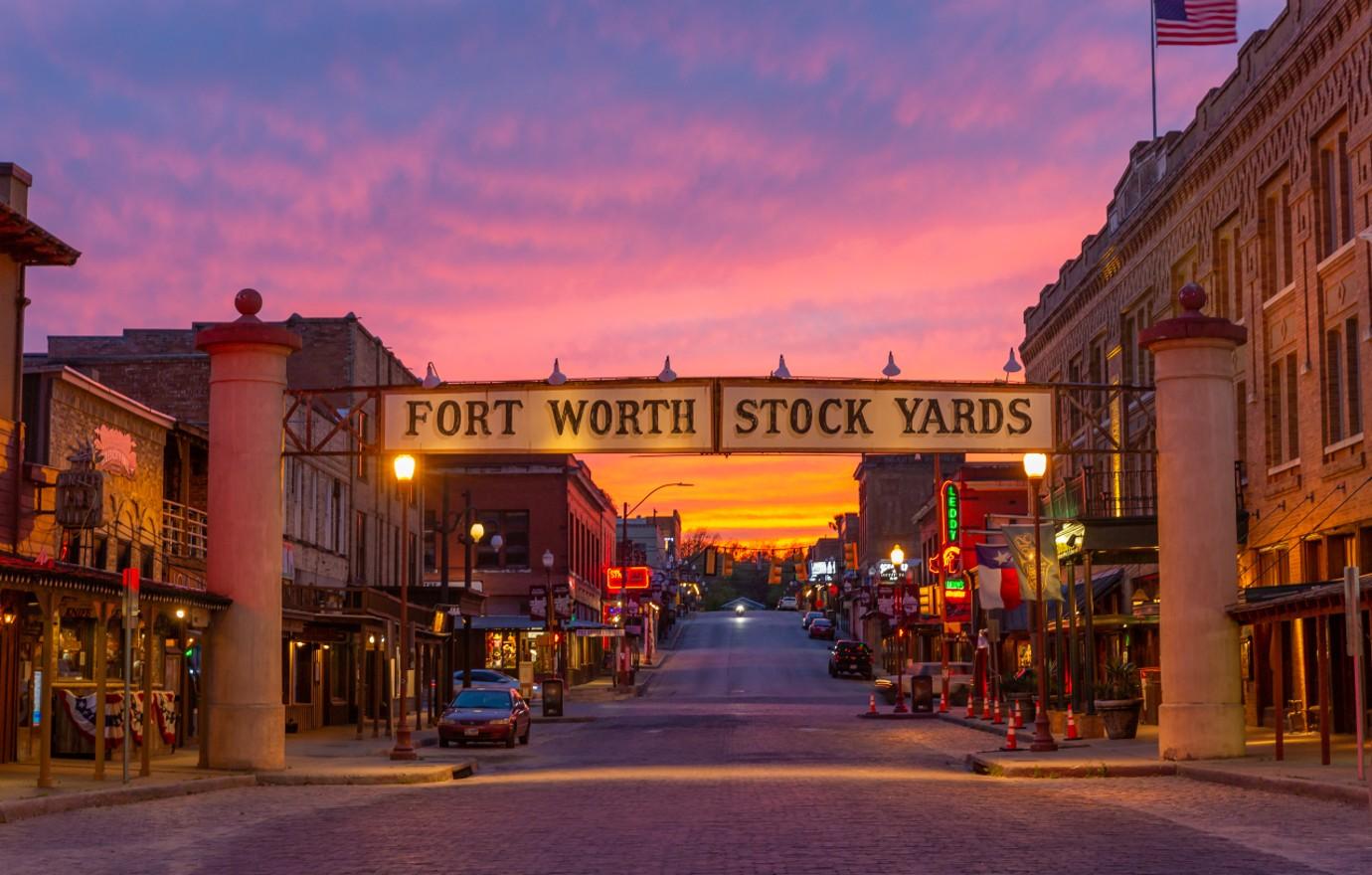 Historic building in Fort Worth Stockyards damaged in fire