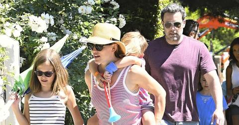 Jennifer garner ben affleck family 4th of july feature