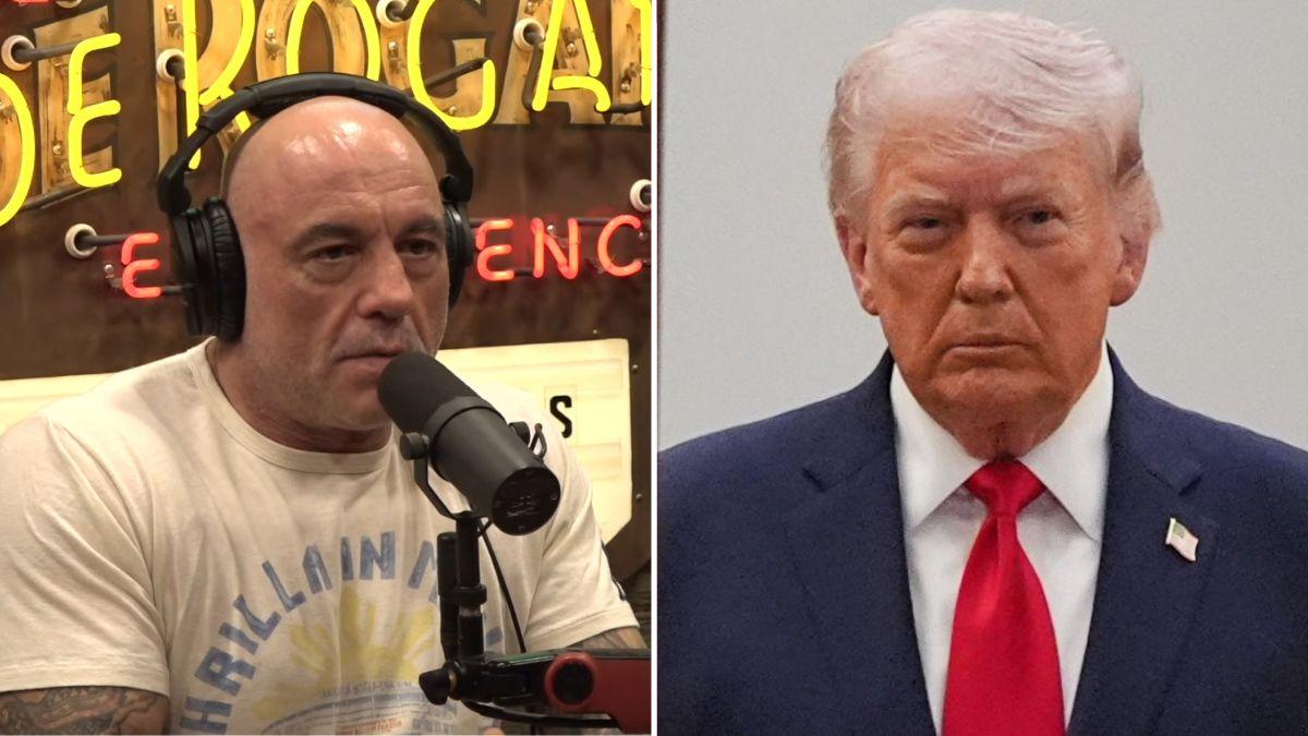 Photo of Joe Rogan and Donald Trump