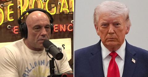 Photo of Joe Rogan and Donald Trump