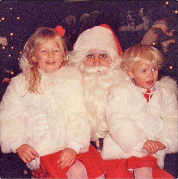 Paris Hilton Christmas TBT