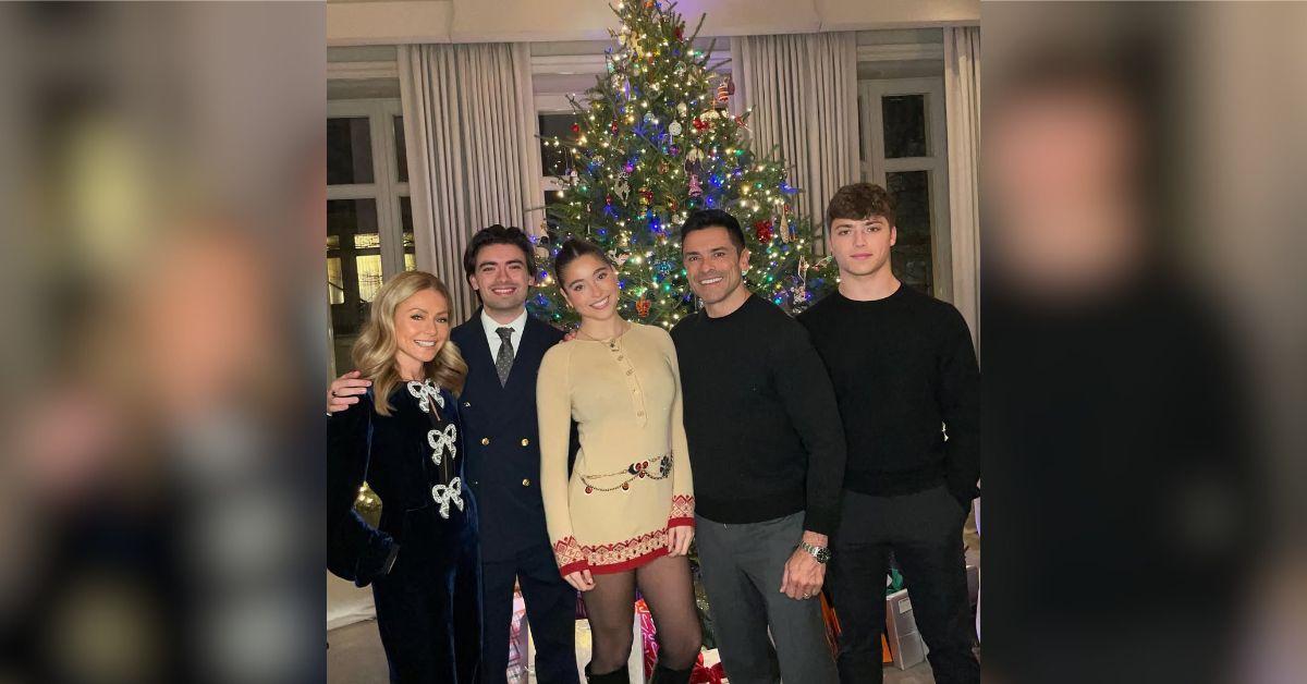 image of Kelly Ripa and Mark Consuelos share three kids.