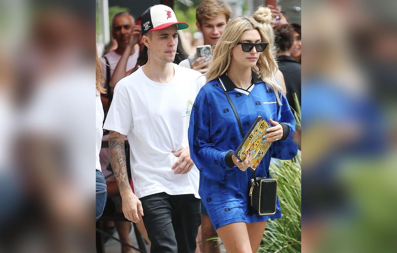 Justin Bieber And Hailey Baldwin Getting Food Worried Depression Selena Gomez Song