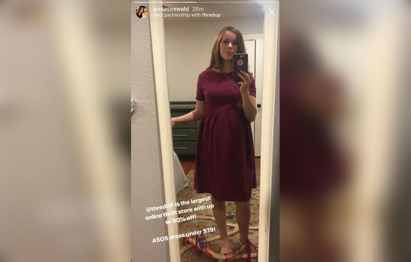 Jessa Duggar baby bump