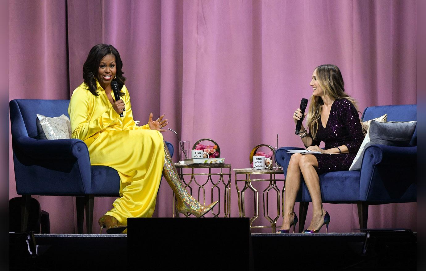 Michelle Obama Discusses Her New Book &#8220;Becoming&#8221; With Sarah Jessica Parker