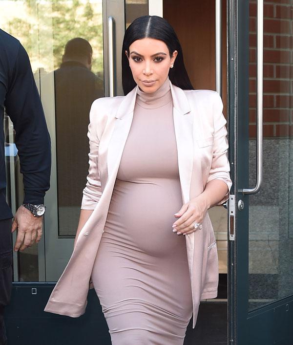 Kim kardashian push present