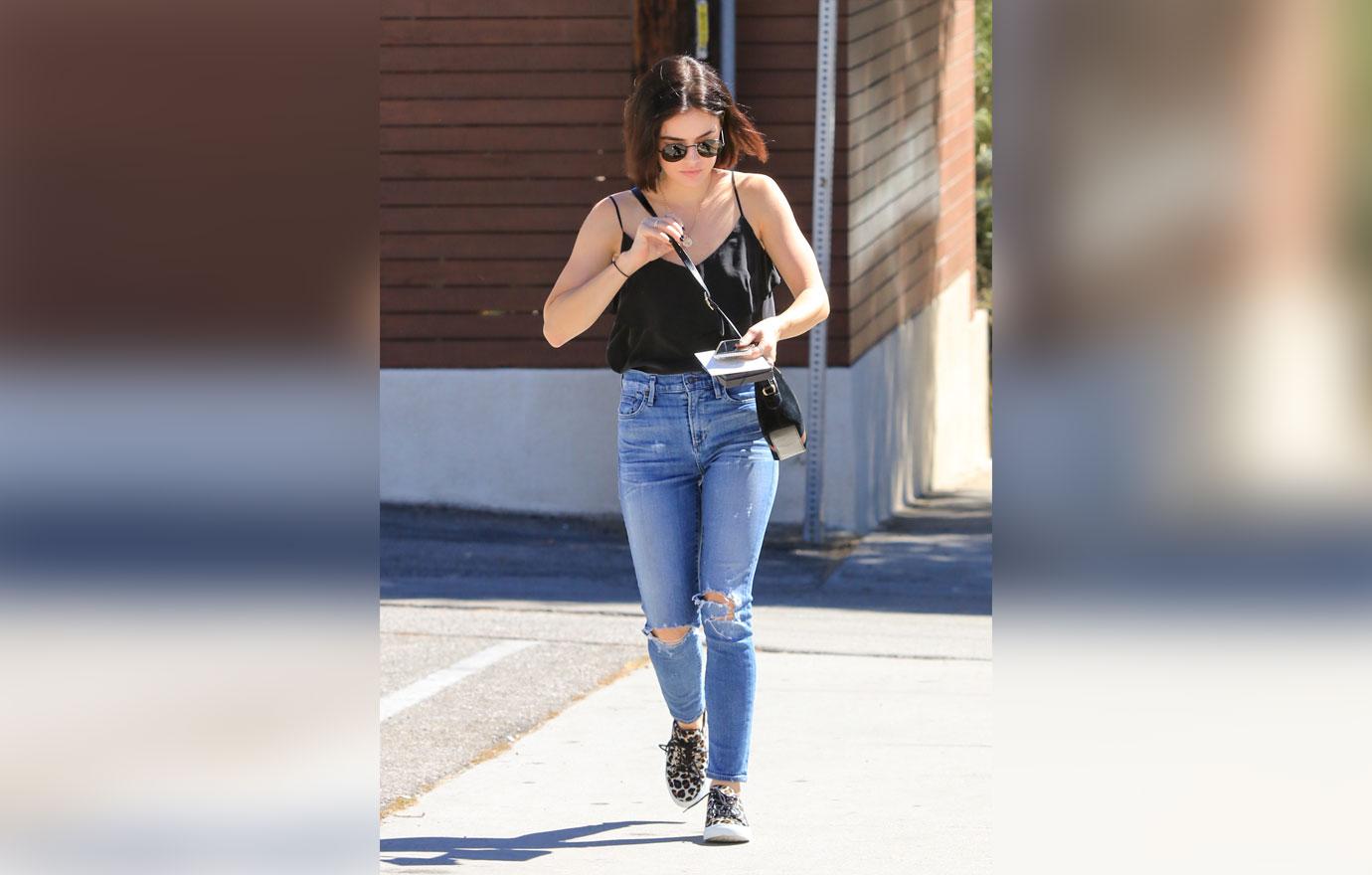 Lucy Hale out and about