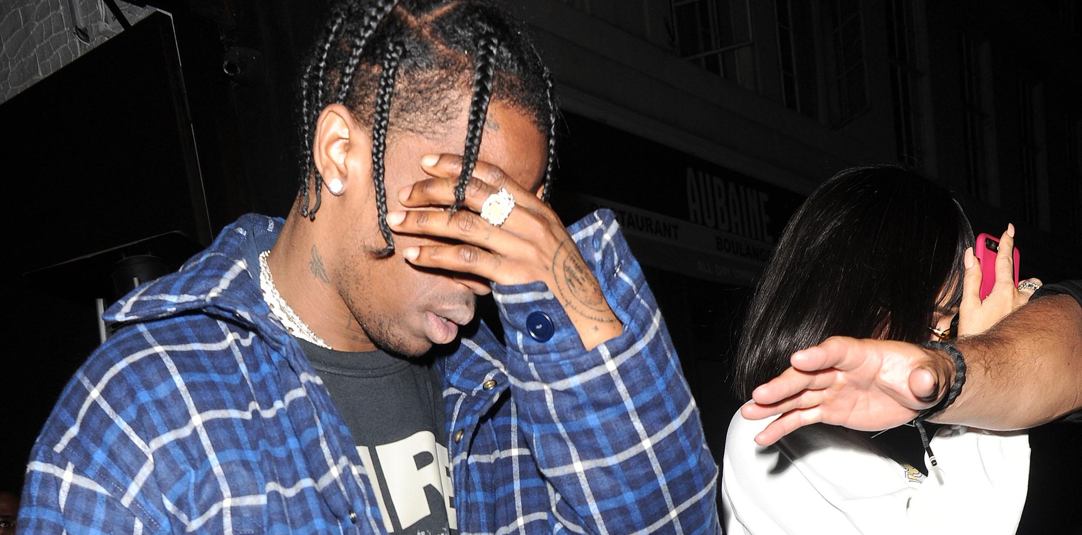 Kylie Jenner and Travis Scott Enjoying a Night in London