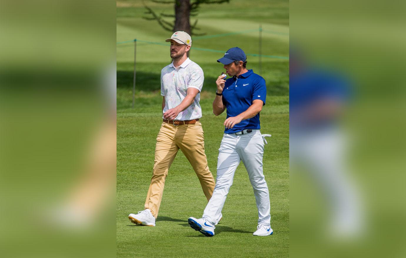 rory mcilroy justin timberlake