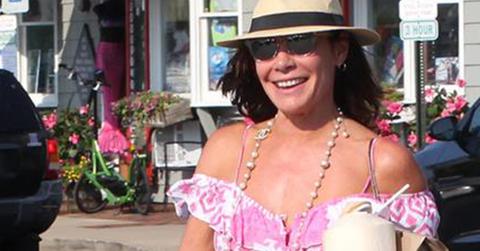 Luann de lesseps gets coconut juice post rehab pics