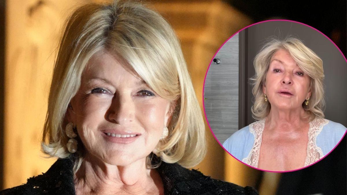 martha stewart lingerie morning routine