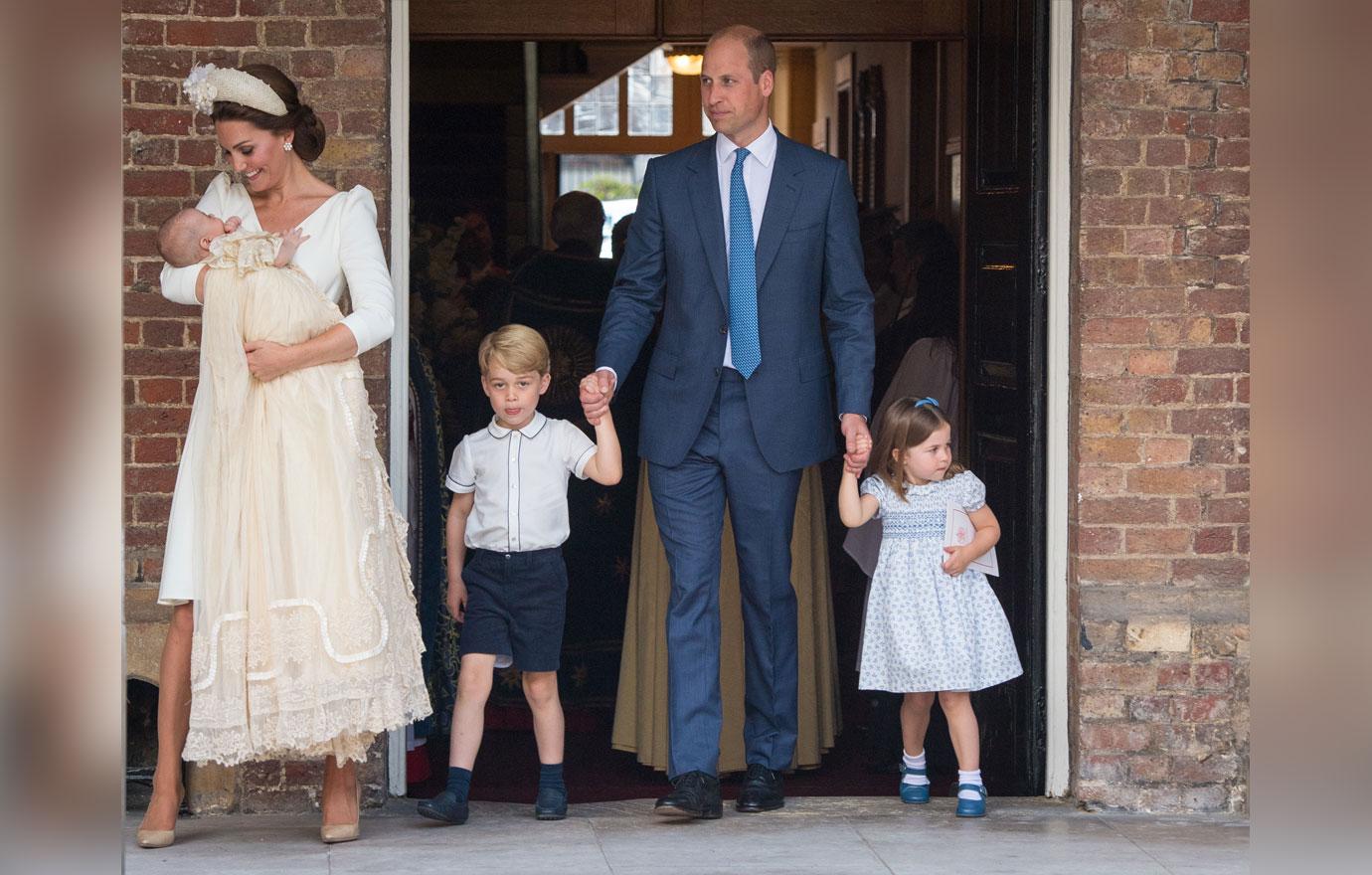 Christening Of Prince Louis Of Cambridge At St James&#8217;s Palace