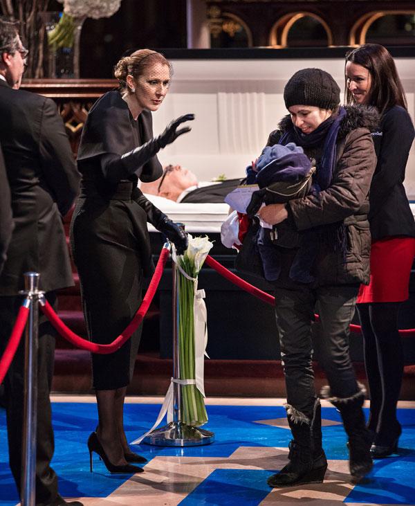 celine dion husband rene angelil funeral casket