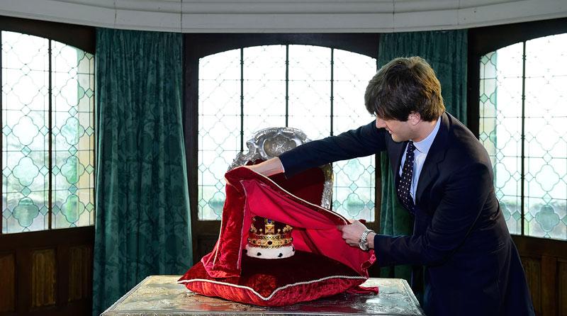 Prince Ernst August Presents Royal Crown Of Hanover