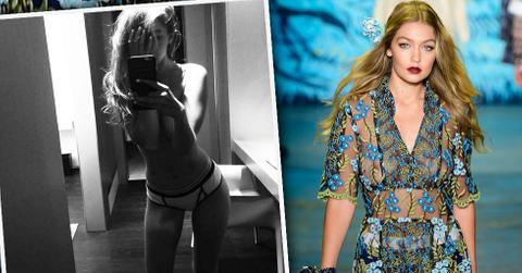 Gigi hadid topless pic model salary