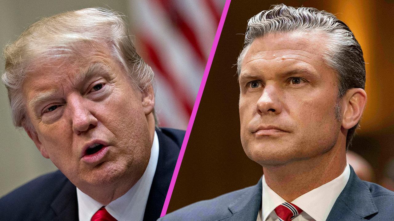 donald trump, pete hegseth