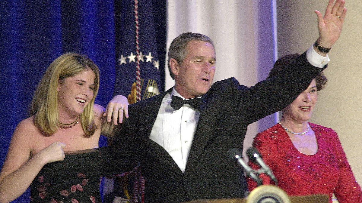 Photo of George W. Bush was president from 2001 to 2009.