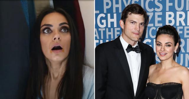 mila kunis ashton kutcher super bowl cheetos commercial pf