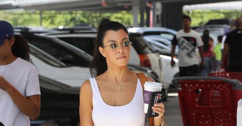 Kourtney Kardashian takes her kids shopping at Target