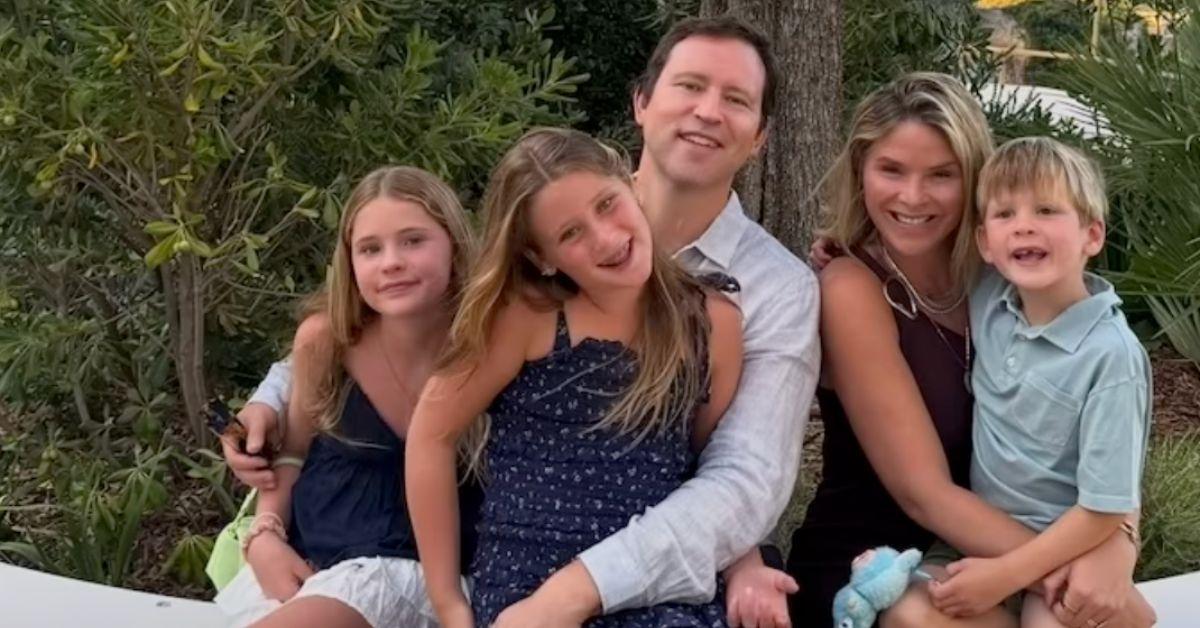 Image of Jenna Bush Hager shares three kids with Henry Hager.
