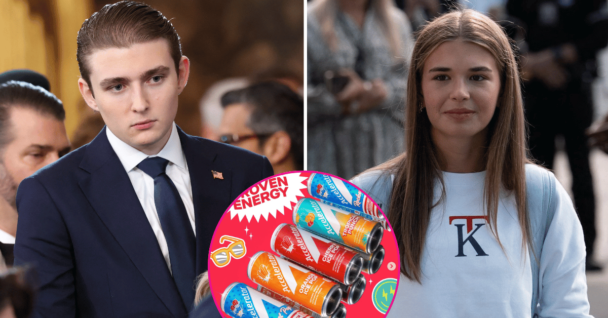 'Nepo‑Grifters' Kai And Barron Trump Ridiculed As Competing Energy Drinks Trigger Viral Backlash