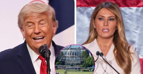 Composite photo of Donald and Melania Trump