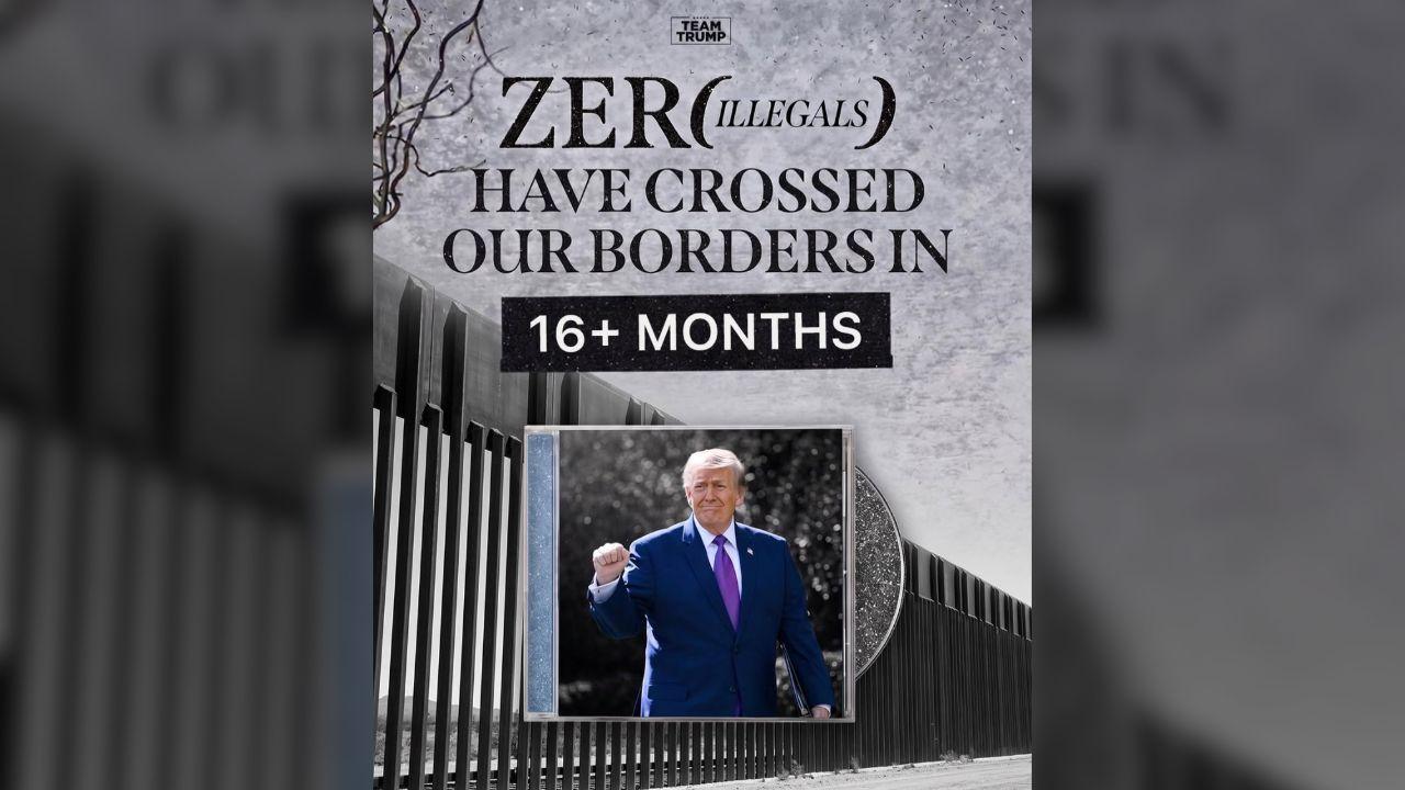 Photo of Team Trump made a Taylor parody graphic on Instagram. 