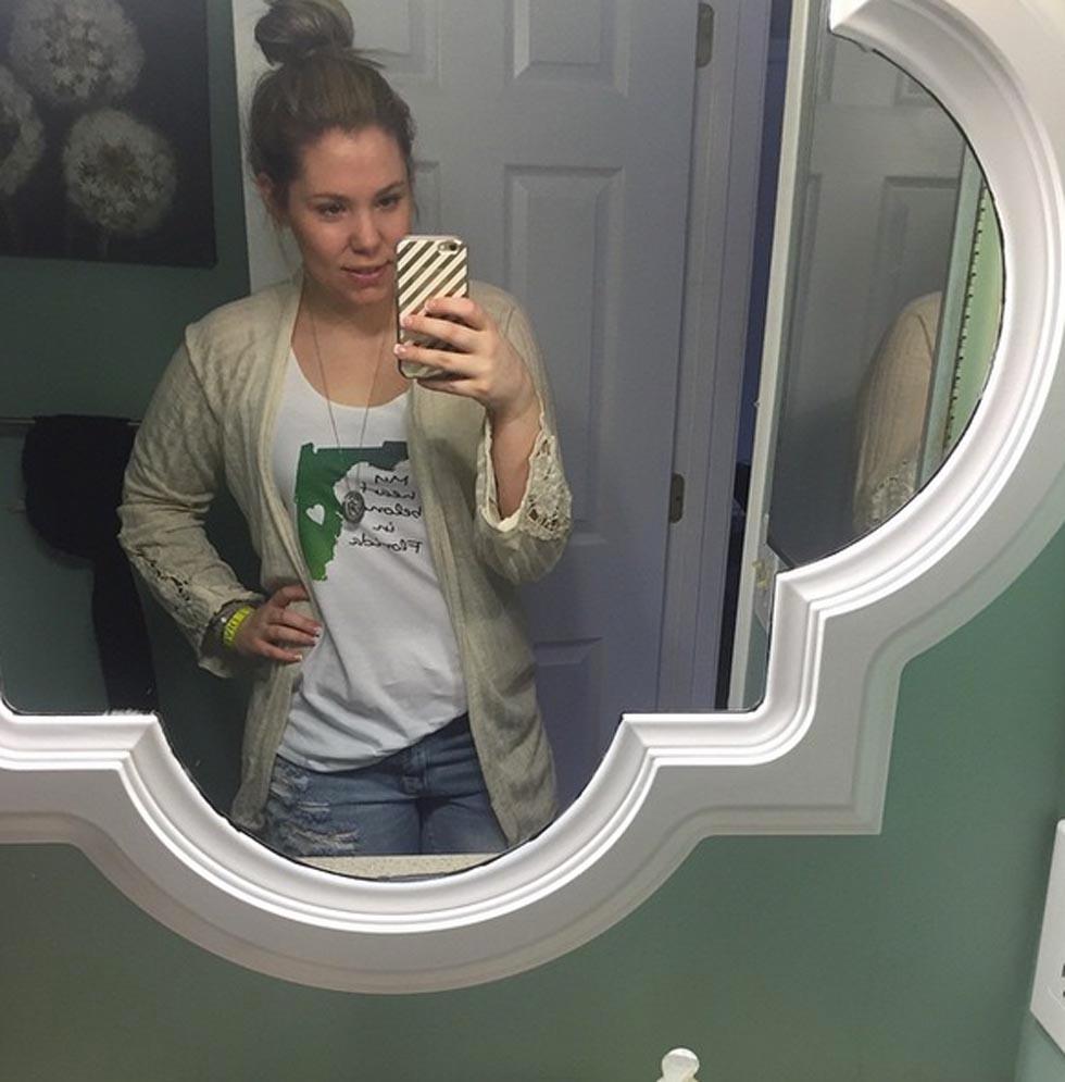 Kailyn lowry mirror selfie