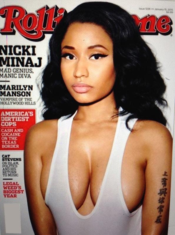 Nicki minaj covers rolling stone