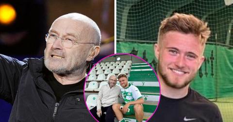 phil collins son matthew soccer photo