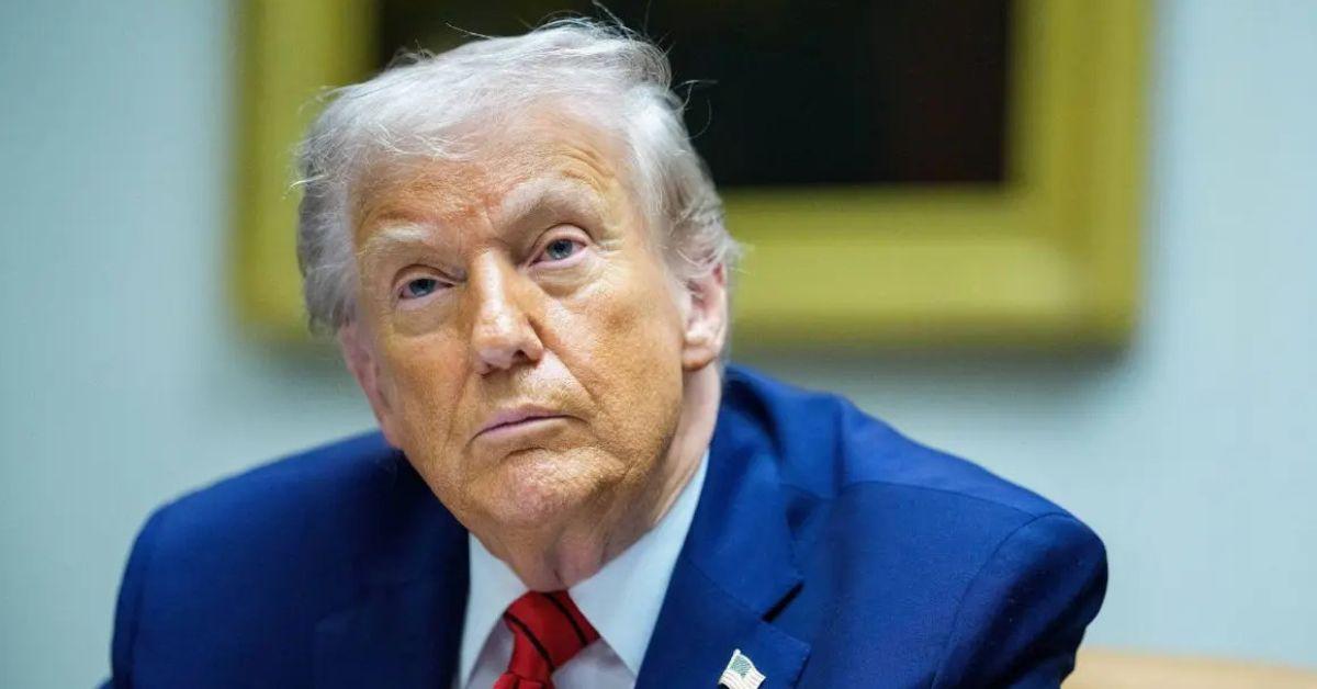 image of Donald Trump claimed he doesn't know anything about the photos.