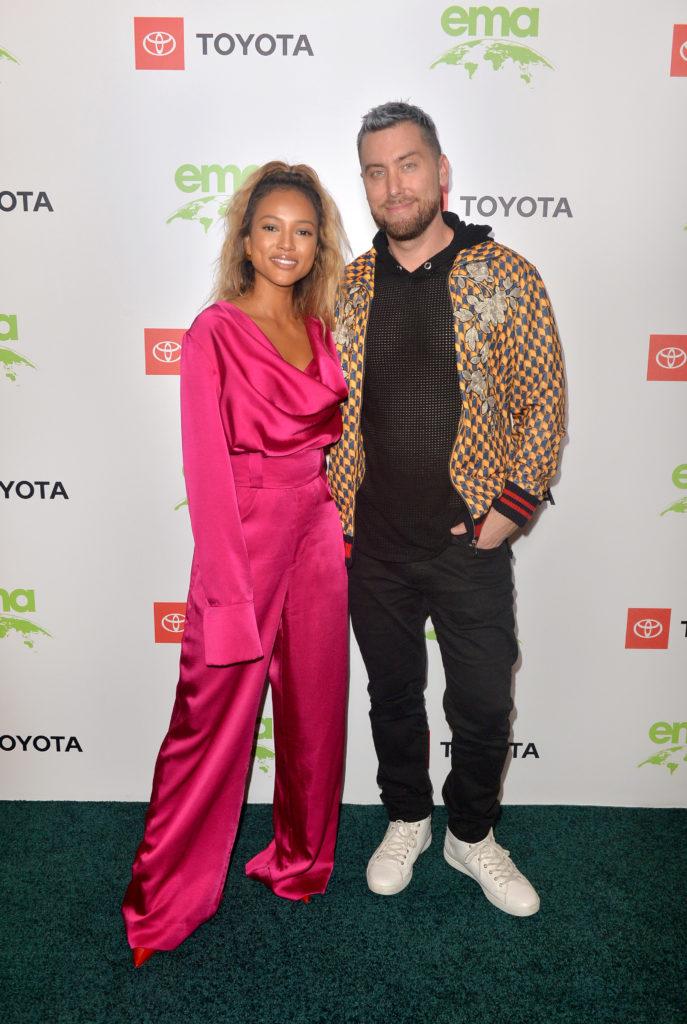 Karrueche Tran and Lance Bass