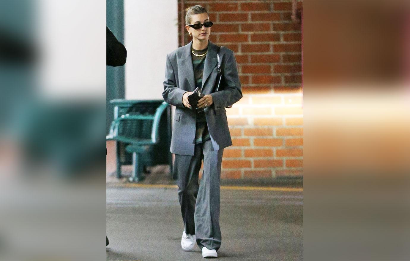 hailey bieber out and about