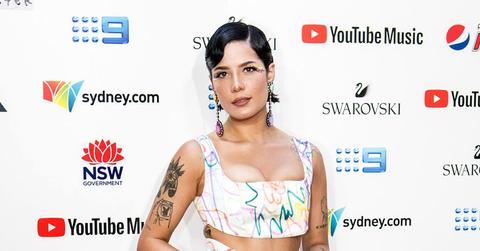 Halsey On Red Carpet