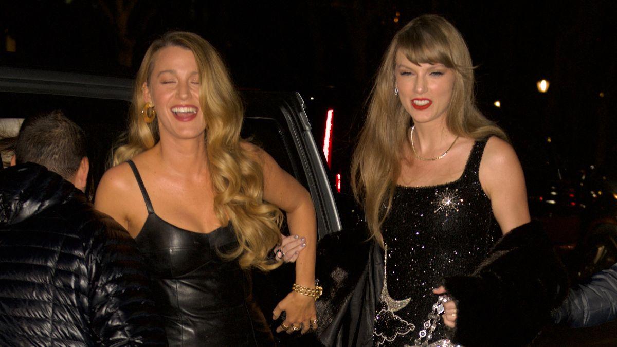 image of Taylor Swift called Justin Baldoni a 'b-----' in a text to Blake Lively.