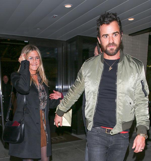 Jennifer aniston justin theroux pda dat night 01