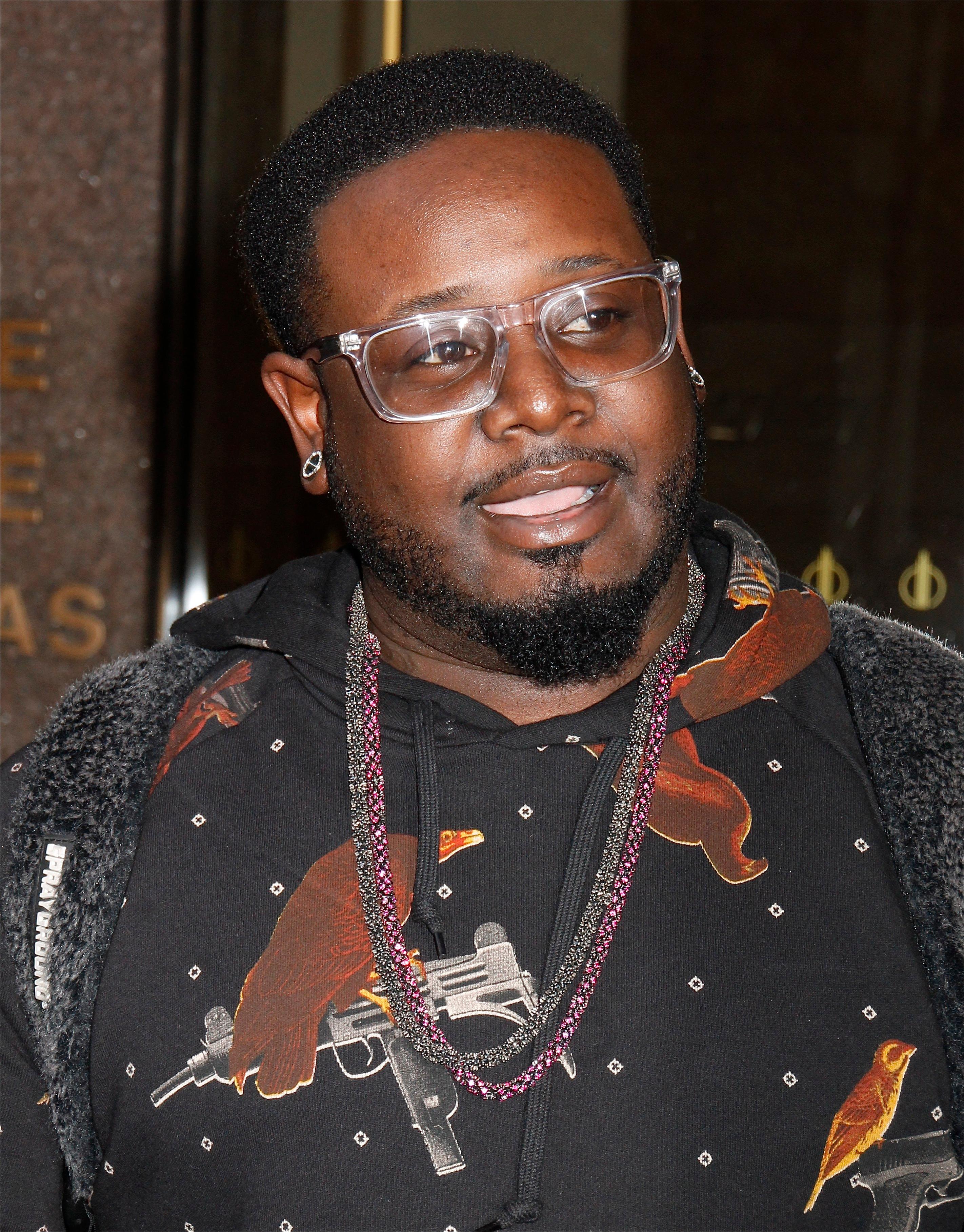 Rapper T Pain leaves SiriusXM studios in NYC