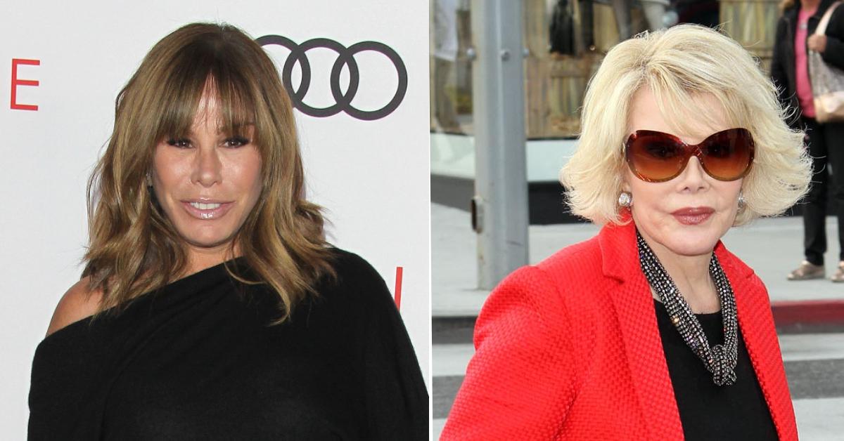 melissa rivers reveals regrets about starting family should have listened to mom joan rivers