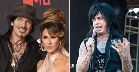 Photo of Tommy Lee, Brittany Furlan and Ronnie Radke