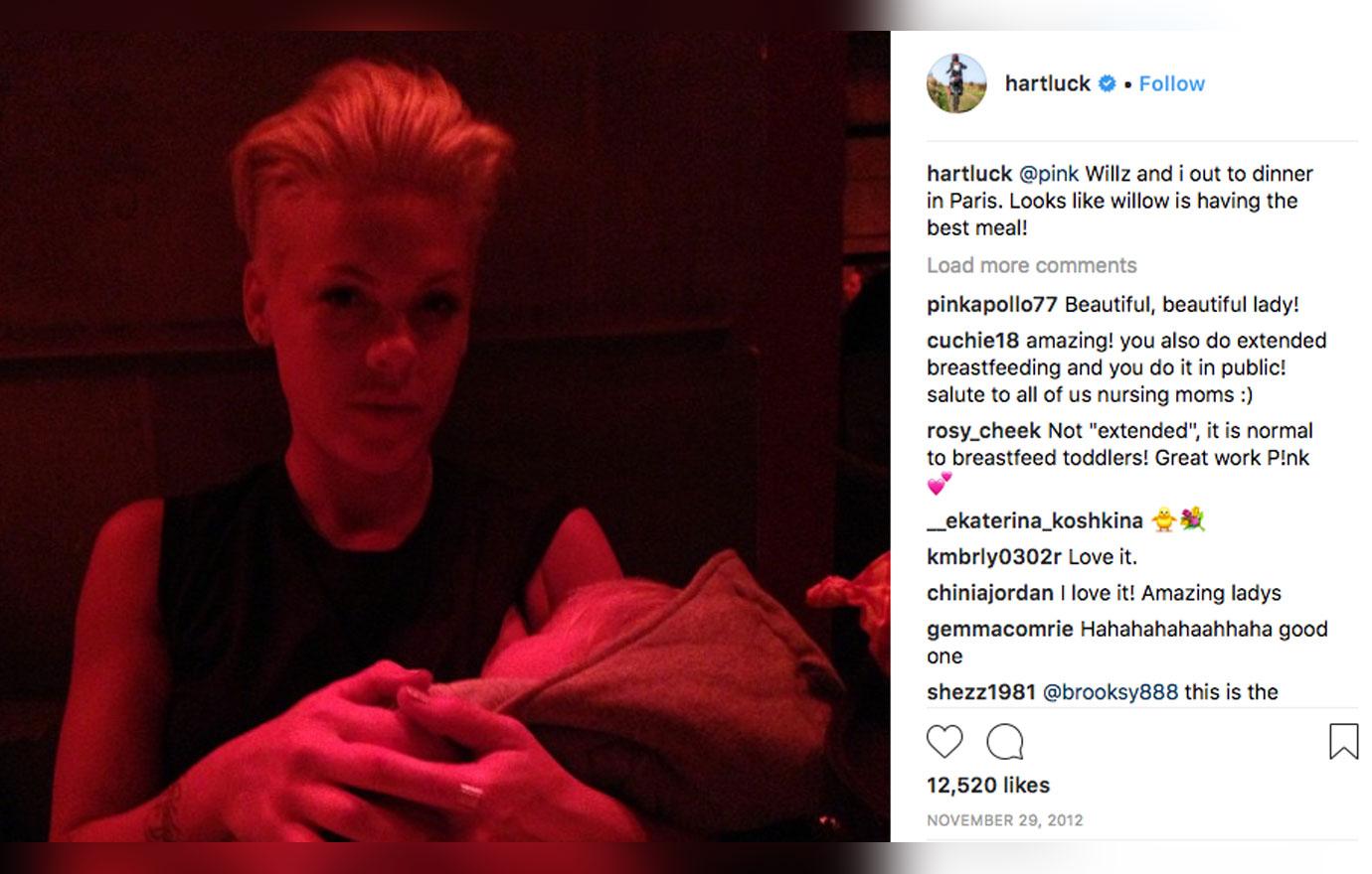 Public breastfeeding legalized celebs whove shared pics 4