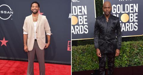 Split photo of Jussie Smollett & Karamo Brown
